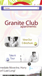 Mobile Screenshot of graniteclubapts.com